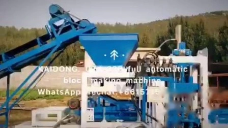 Full Automatic Hydraulic Sand Cement Concrete Block Brick Making Machine Production Line